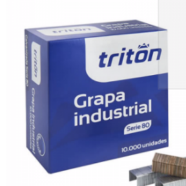 [SA-GR-37] Grapa 80-06 Cobrizada Triton x 10M